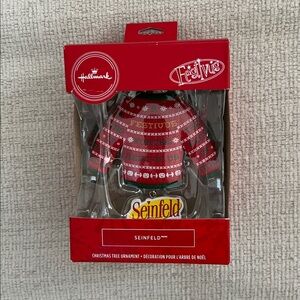 Hallmark Red Festivus Sweater Ornament
